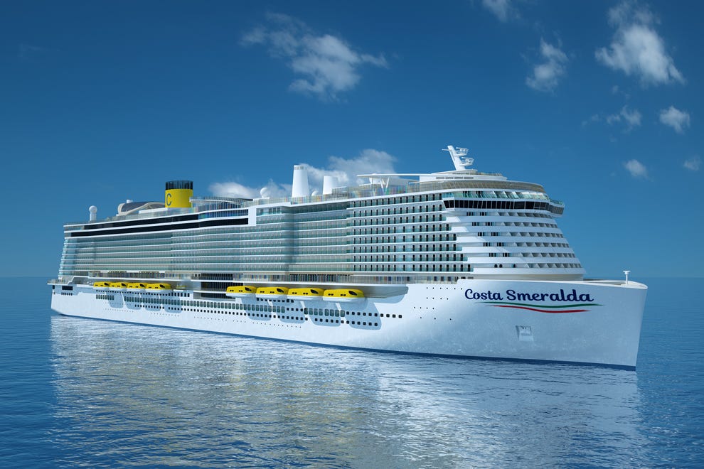 10 Biggest Cruise Ships in 2021- Costa Smeralda Daily Logistics